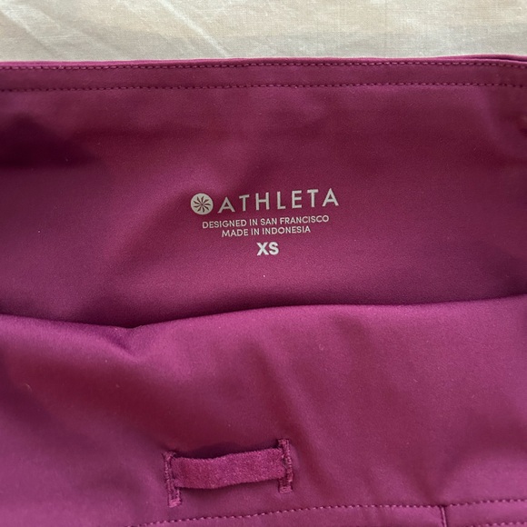 Athleta Running Free Colorblock Shorts XS - Picture 3 of 5